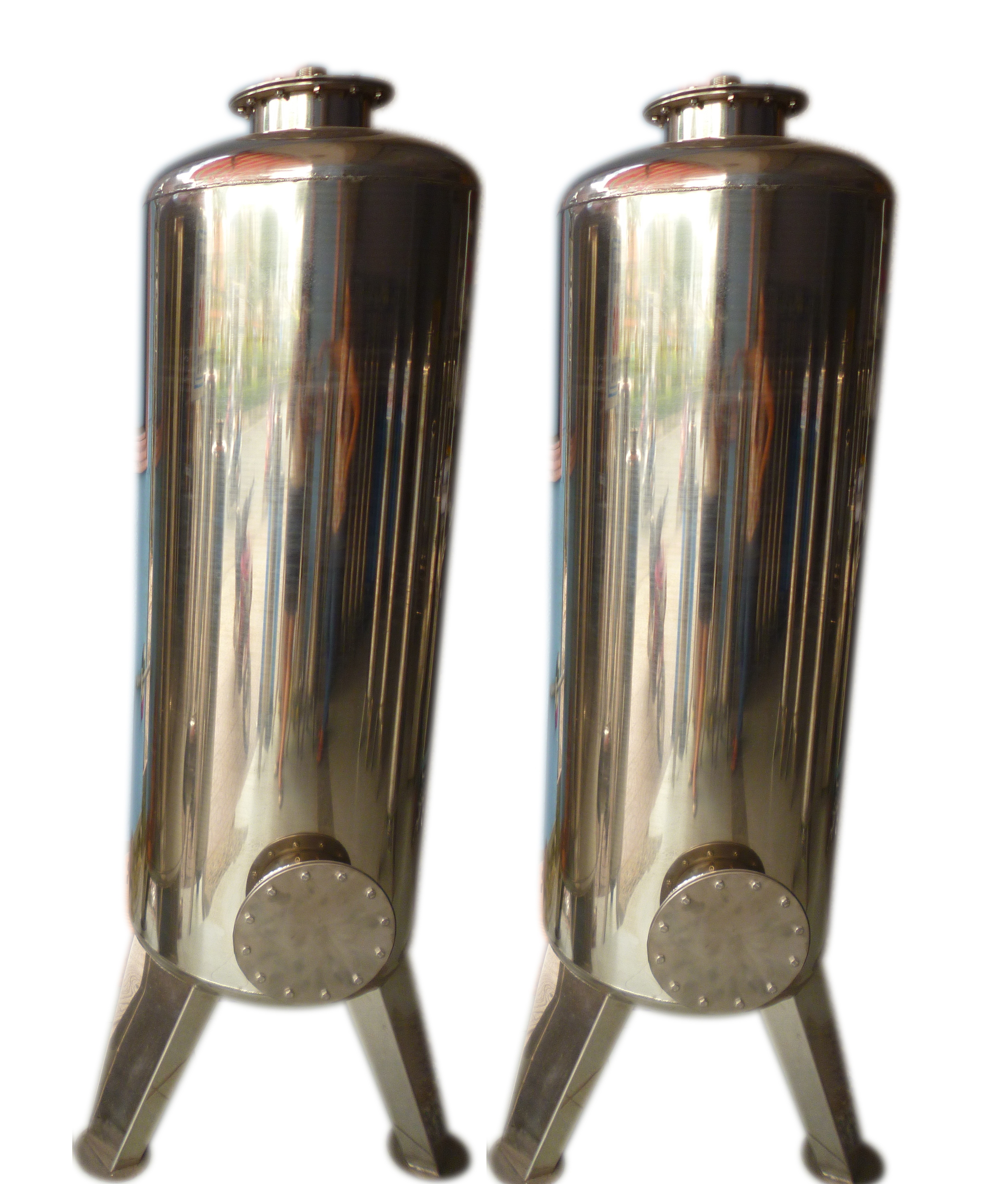 Bộ lọc inox 2 cột Φ400